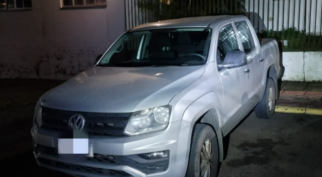 Operação após furto de caminhonete tem abordagem e suspeitos conduzidos em Dionísio Cerqueira