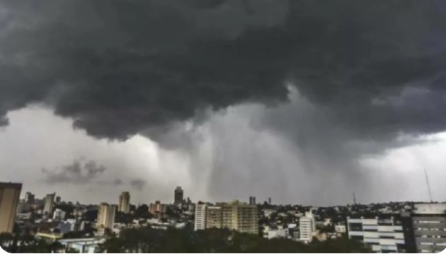 Barracão e outras 85 cidades estão em alerta de chuva forte e ventos intensos
