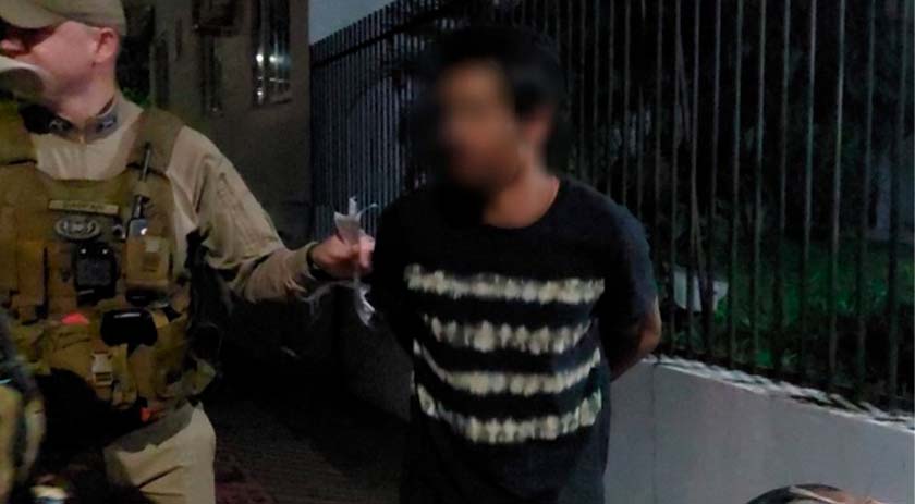 Homem é preso ao furtar 20kg de mandioca