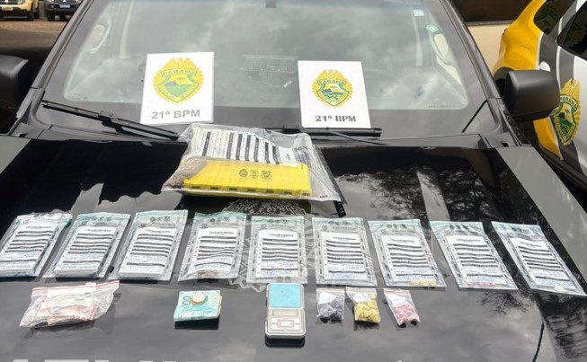 ROTAM prende duas mulheres por tráfico de drogas