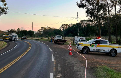 Jovem que conduzia motocicleta morre em acidente na SC-157