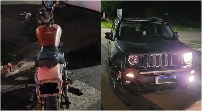 Homem sofre fratura exposta após se envolver em acidente da Linha Padre Réus