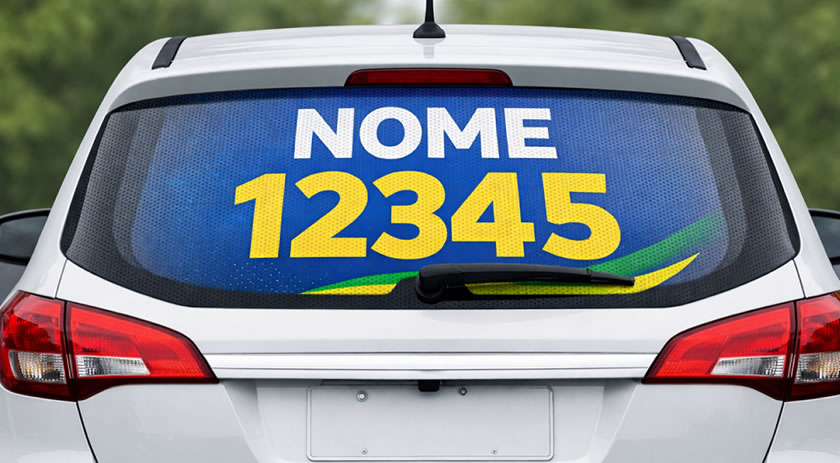 Adesivo de campanha no carro pode colocar seguro em risco durante as eleições, alerta FenSeg
