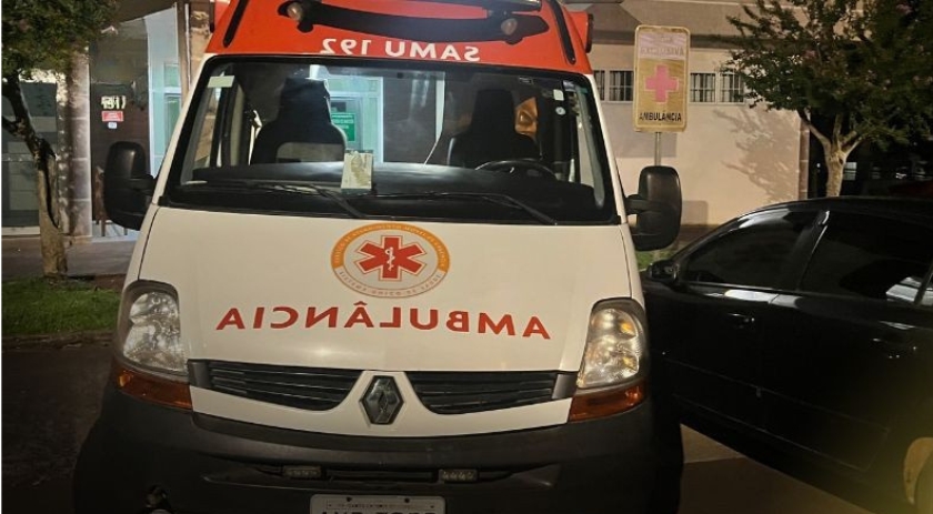 Acidente na BR-163 deixa motociclista ferido