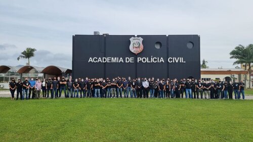 Policiais civis são treinados para ação em ataques a escolas