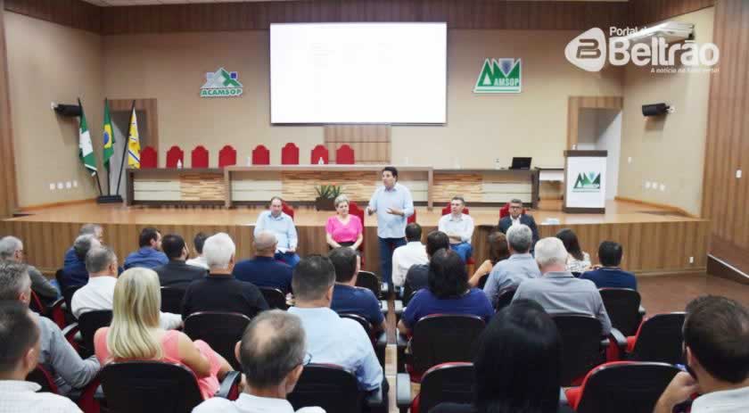 Prefeitos se reúnem na Amsop para a primeira Assembleia de 2023