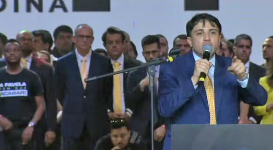 Missão oficializa candidatura de Renan Santos à Presidência da República