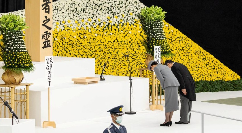 Cerimônia no Japão marca 77 anos do fim da Segunda Guerra Mundial