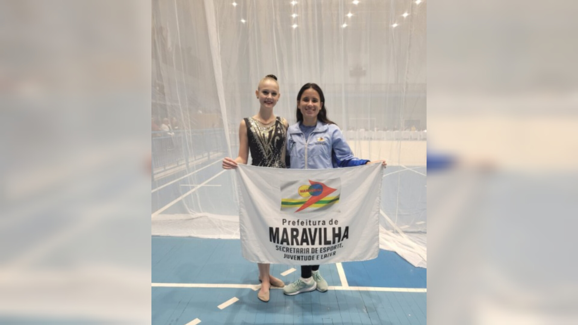 Maravilha é representada no Torneio Estadual Juvenil de Ginástica Rítmica