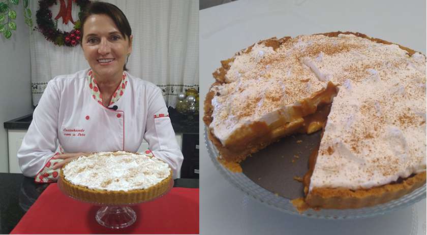 Aprenda a fazer Banoffee Pie uma deliciosa torta de banana com doce de leite