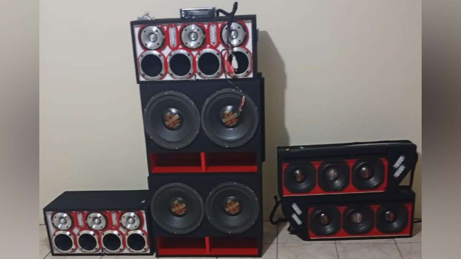 Perturbação do sossego: homem é detido e equipamentos de som são apreendidos