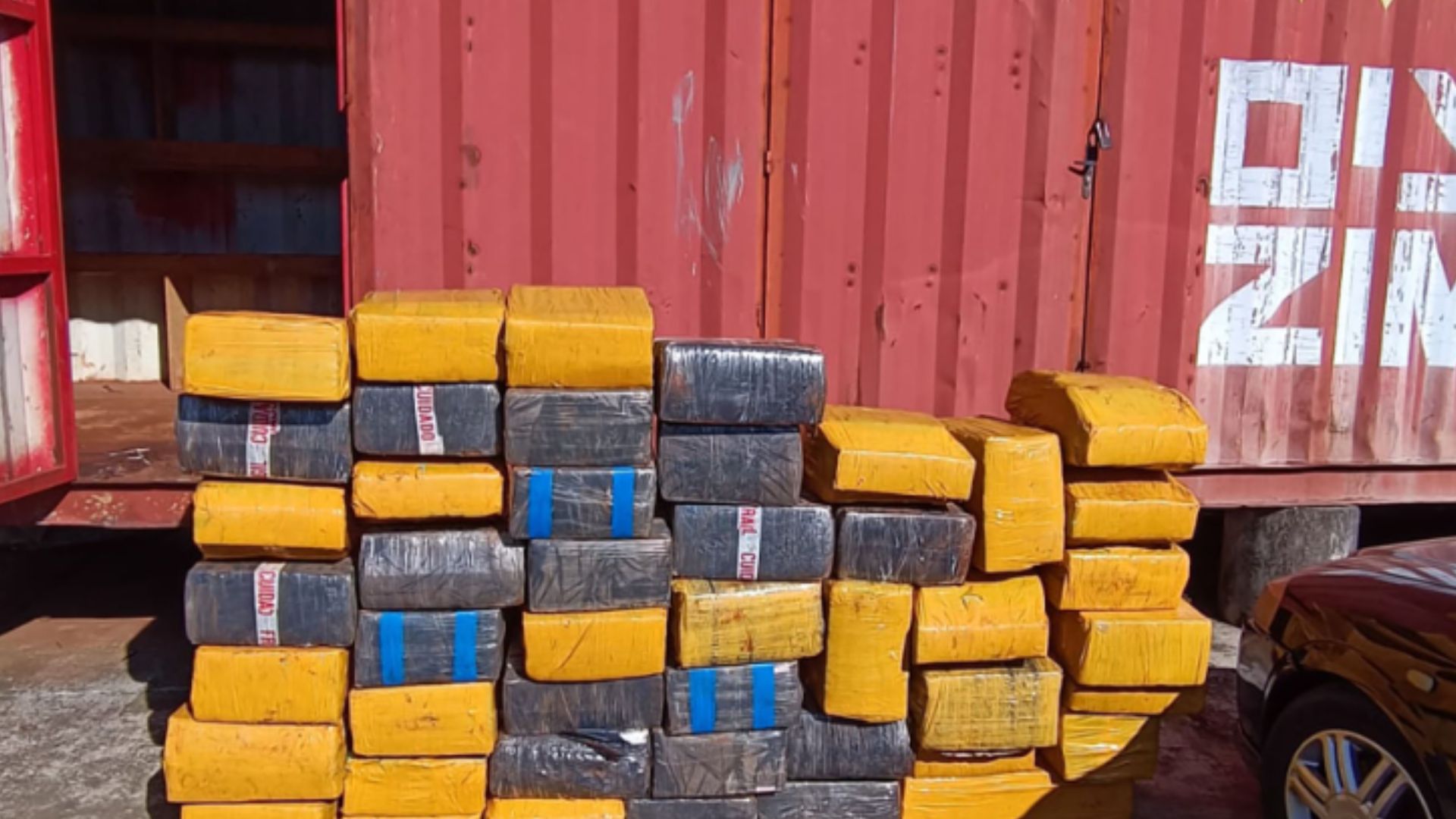 PCPR apreende 3,1 toneladas de maconha escondidas em caminhão em Medianeira