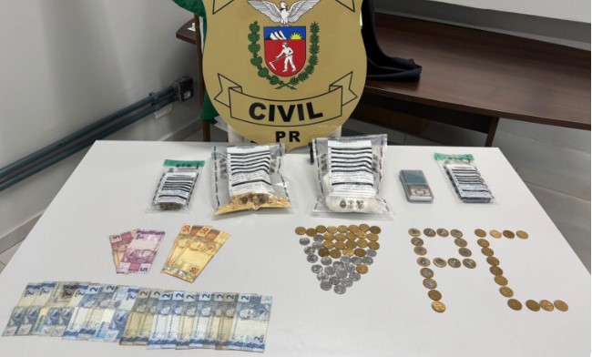 Polícia Civil apreende menor com grande quantidade de drogas