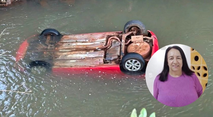 Identificada mulher que morreu após carro cair de ponte em Princesa