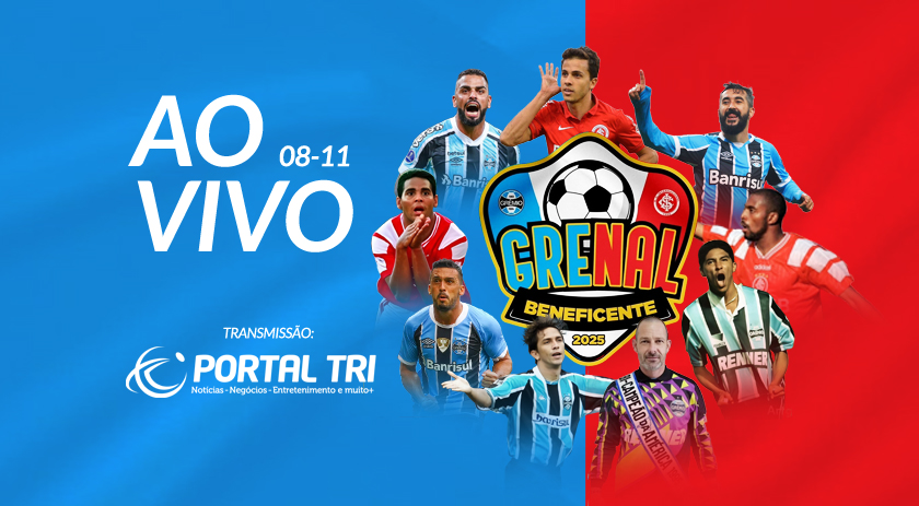 Grenal beneficente reúne ex-atletas e terá transmissão do Portal Tri