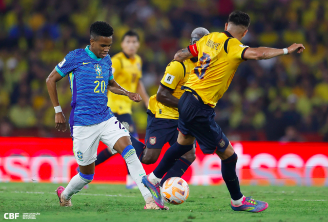 Na estreia de Ancelotti, Brasil fica no empate com o Equador pelas Eliminatórias da Copa 2026