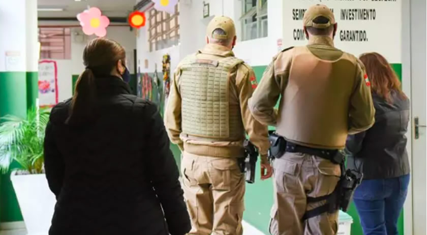 Câmeras em escolas de SC poderão ser acessadas por militares em centro de comando