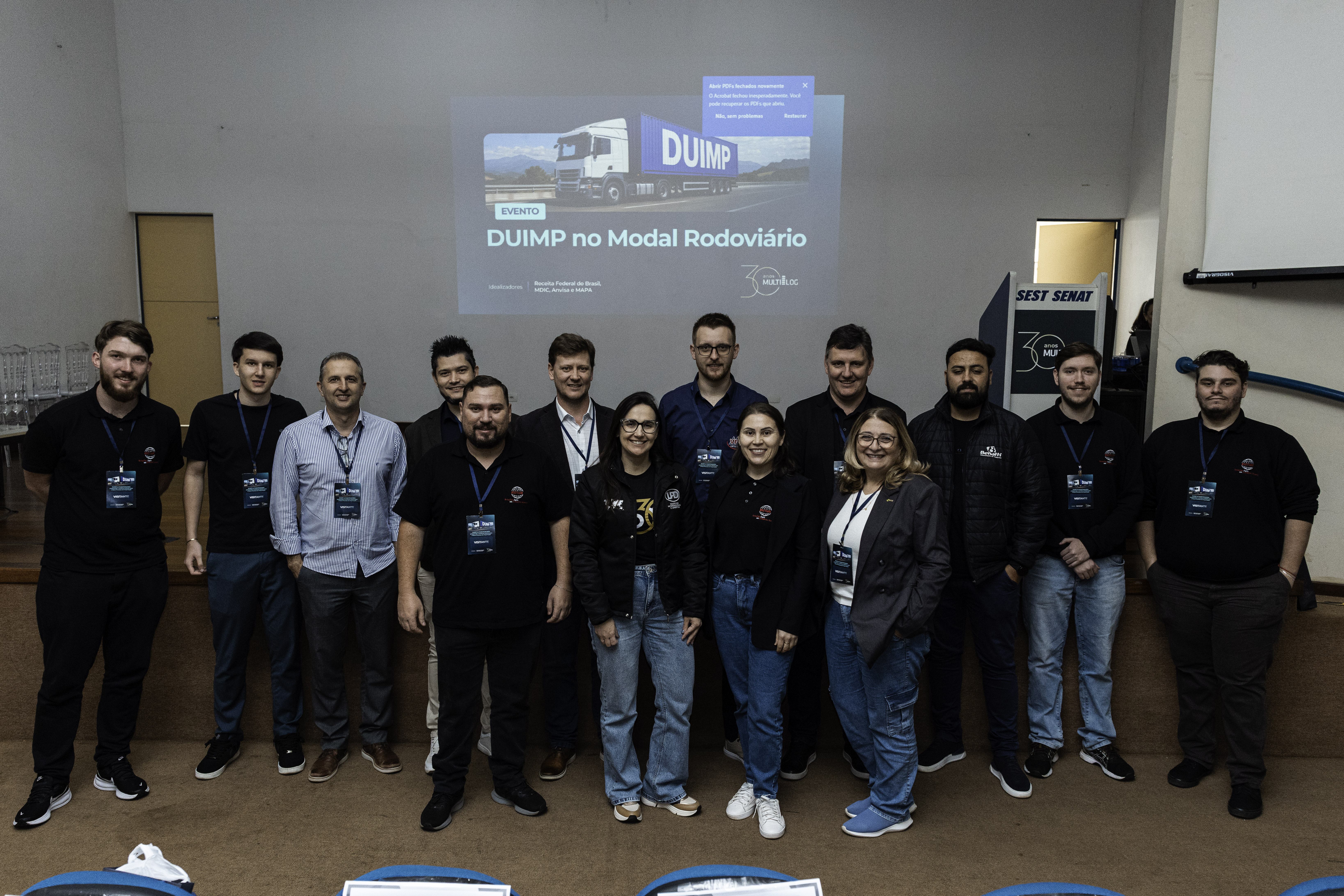 NECEF participa de evento sobre a Duimp no Modal Rodoviário em Foz do Iguaçu