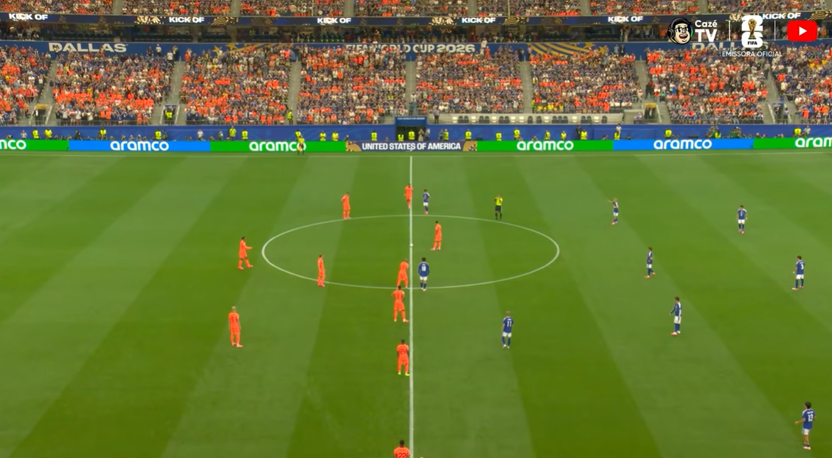 Japão busca empate no fim contra a Holanda na estreia da Copa do Mundo 2026