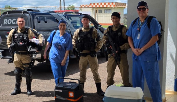 Polícia faz escolta urgente de coração para transplante