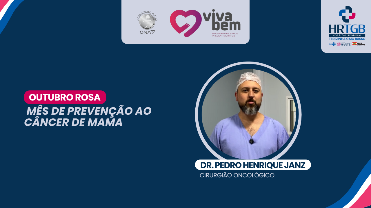 Outubro Rosa: mês de prevenção ao câncer de mama