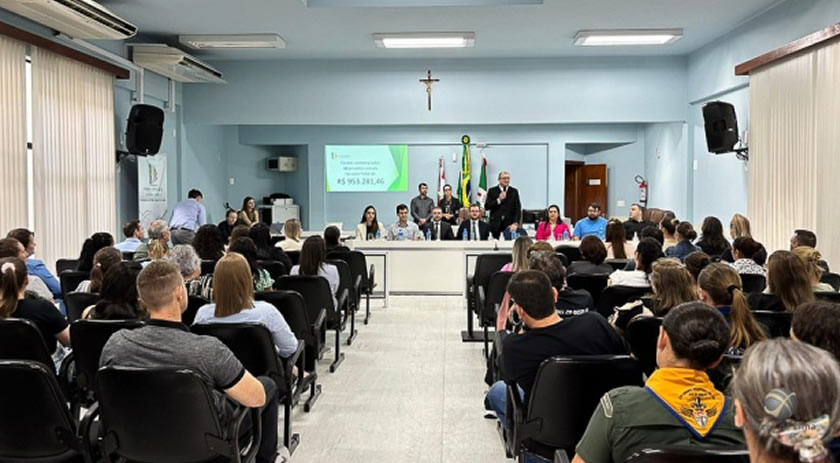 Comarca de São Miguel do Oeste  repassa quase R$ 1 milhão para entidades sociais