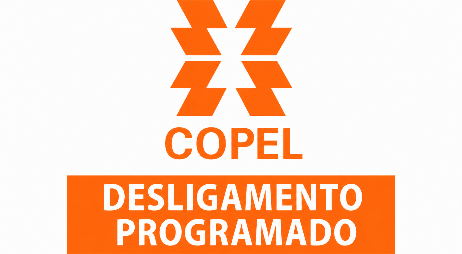 Copel anuncia desligamento programado de energia em Barracão no dia 25 de maio