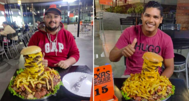 Lanchonete de SC paga R$ 10 mil a quem comer lanche gigante de 5 quilos