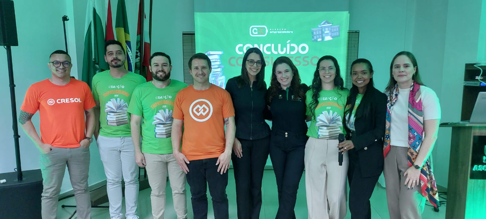 Geração empreendedora forma com êxito sua quinta turma de alunos