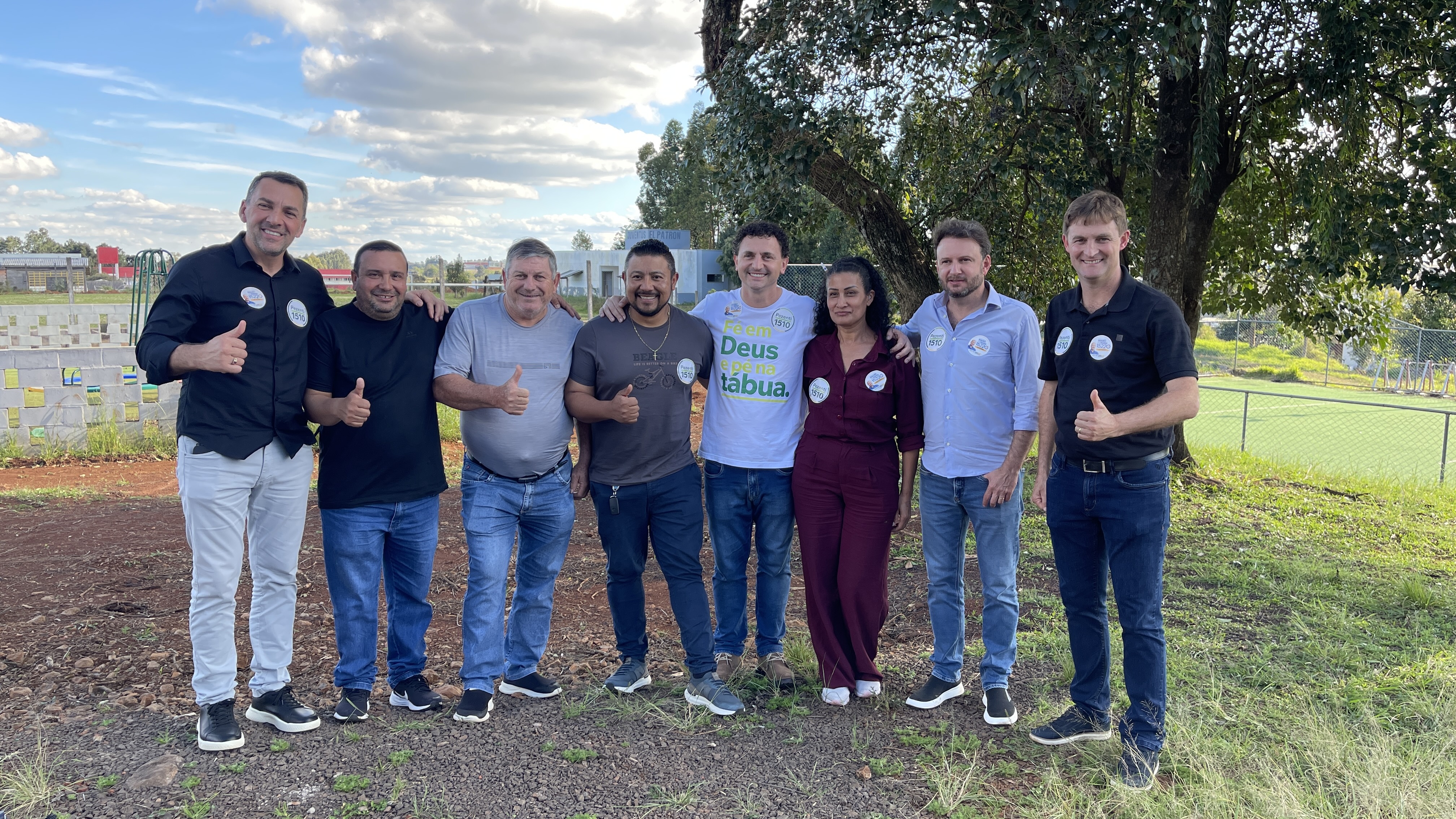 Deputado federal Rafael Pezenti visita Complexo Esportivo do bairro Três Fronteiras e destaca R$ 500 mil destinados para melhorias