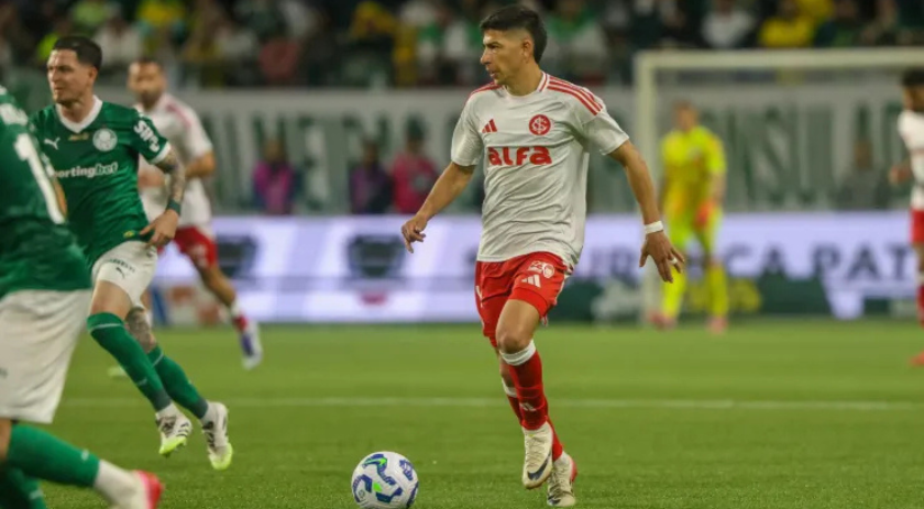 Goleada para o Palmeiras faz Internacional perder duas posições na tabela do Campeonato Brasileiro