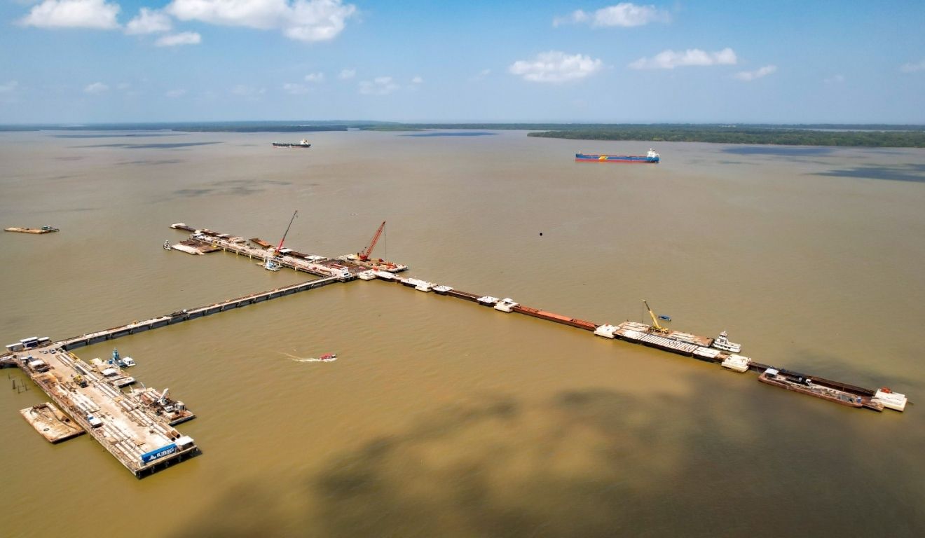 Com apoio da Itaipu, novo Porto de Outeiro é inaugurado para a COP30
