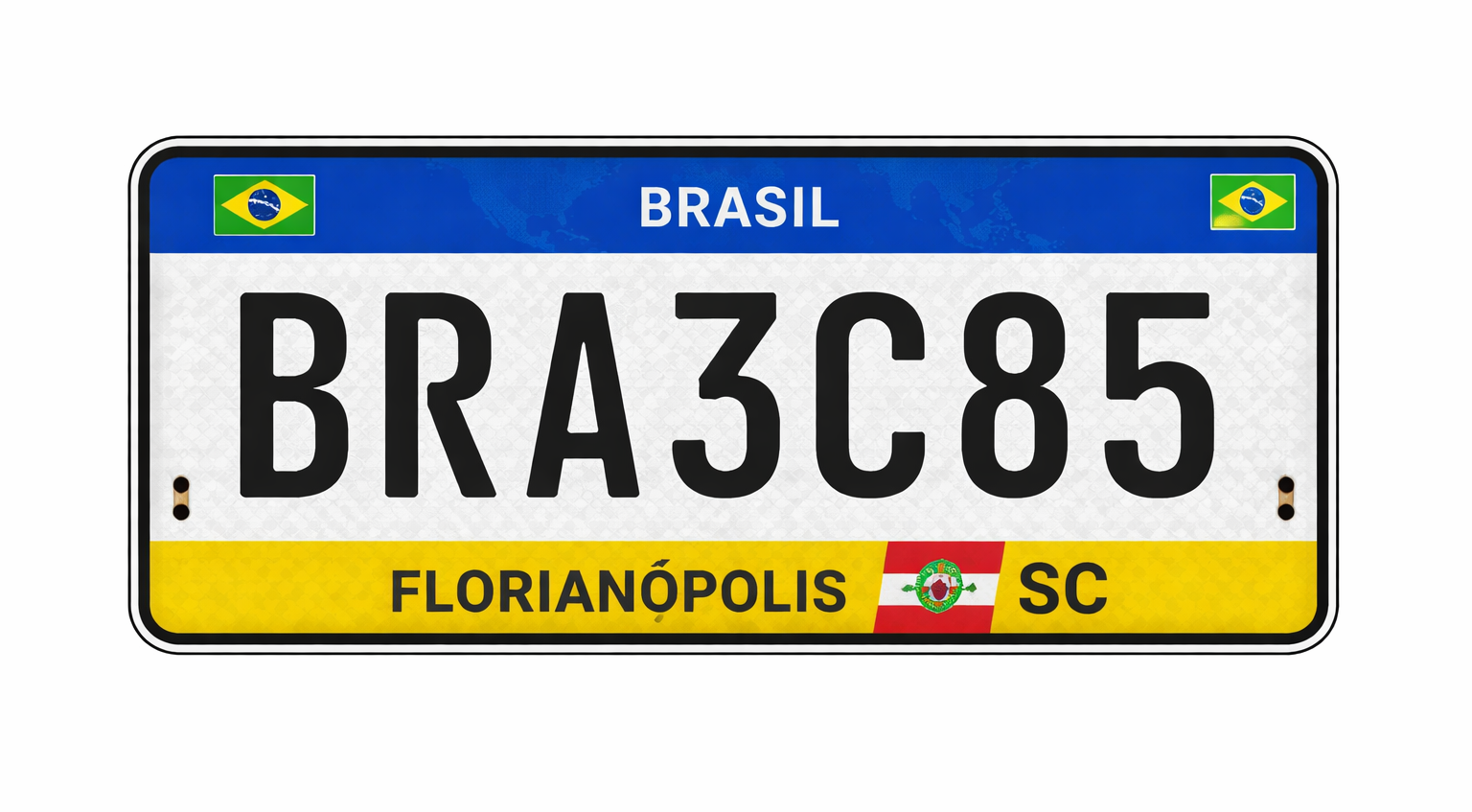 Comissão aprova volta de cidade e estado nas placas de veículos no Brasil