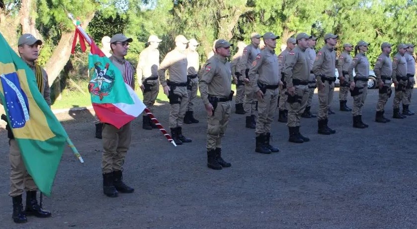 36º BPM realiza solenidade em homenagem a Tiradentes