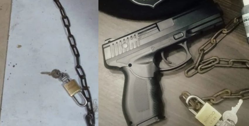 Pai acorrenta filha de 14 anos por não concordar com namoro