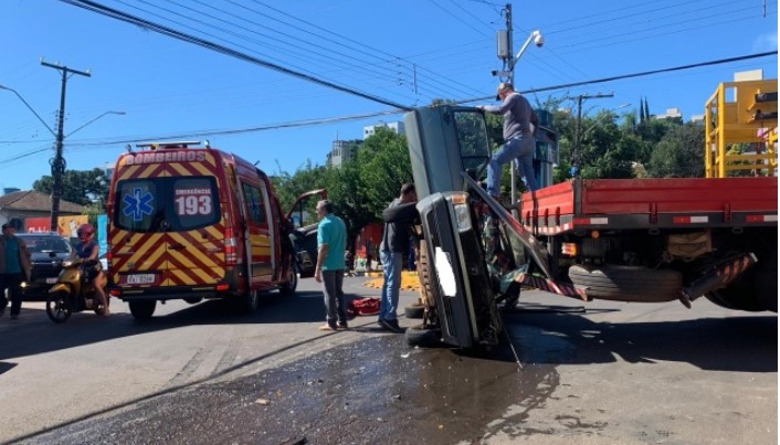 Acidente de Trânsito é registrado