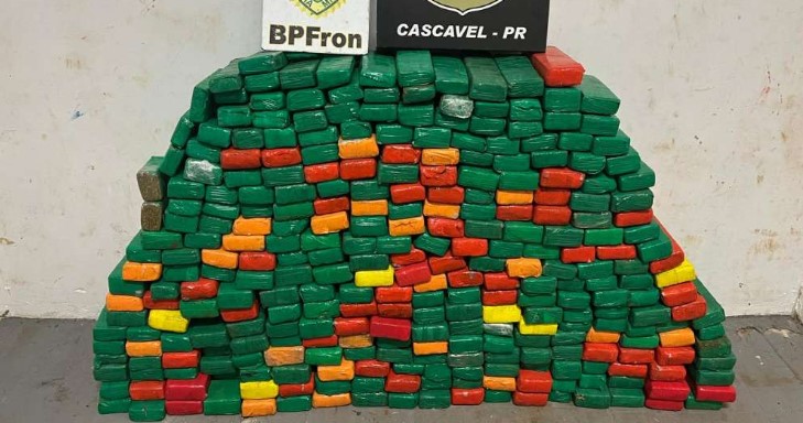Polícia apreende mais de 200 quilos de maconha em operação