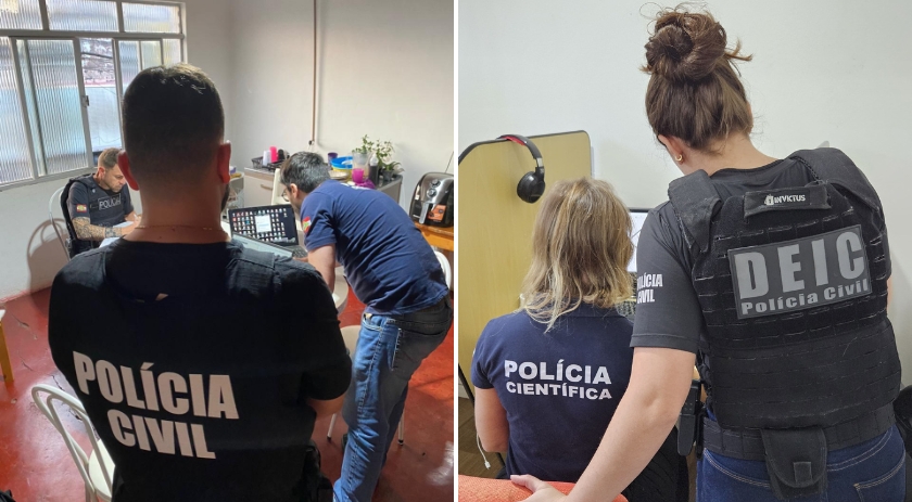 Polícia Civil realiza operação contra armazenamento de pornografia infanto-juvenil