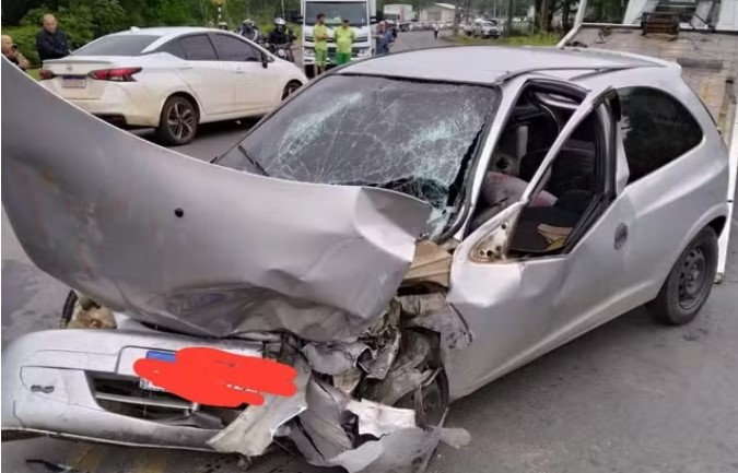 Casal sofre acidente ao fugir de motel sem pagar conta