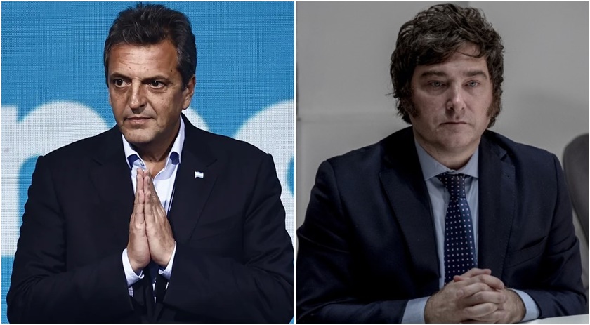 Massa e Milei disputarão o segundo turno da eleição presidencial na Argentina