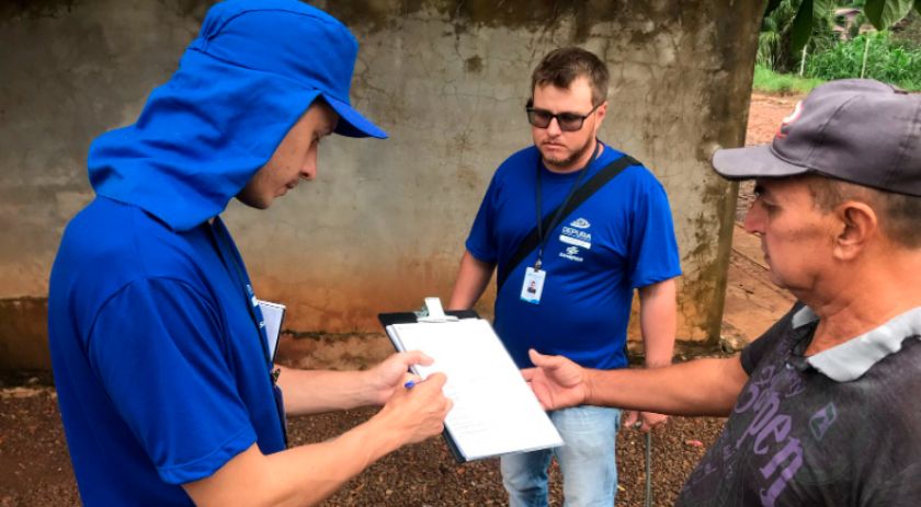 Sanepar faz vistorias, promove cursos e ações ambientais