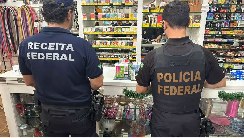 Operação da PF desarticula esquema de cigarros eletrônicos no Norte de SC