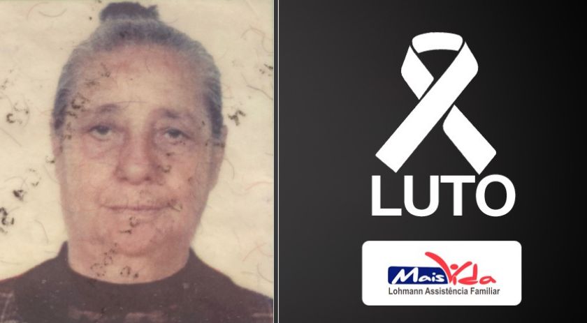 LUTO - Comunicamos o falecimento de Noemi Vargas da Silva
