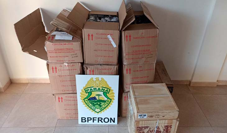 BPFRON apreende bebidas estrangeiras