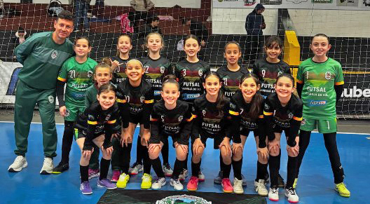 Guarujá do Sul assume a liderança do Estadual Sub-10 Feminino de Futsal