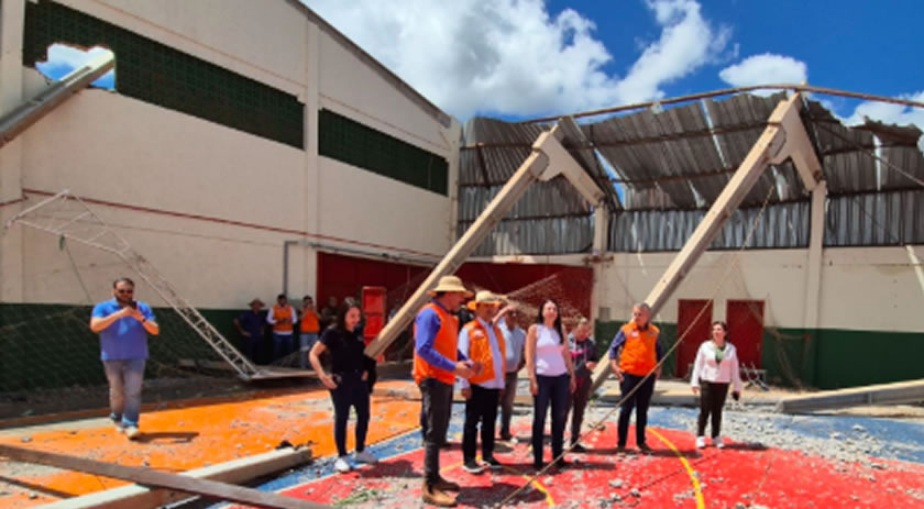 Estado vai construir bunkers contra tempestades em escolas estaduais