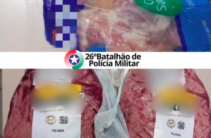 Homem é preso por furto de picanha e frango em supermercado no Oeste