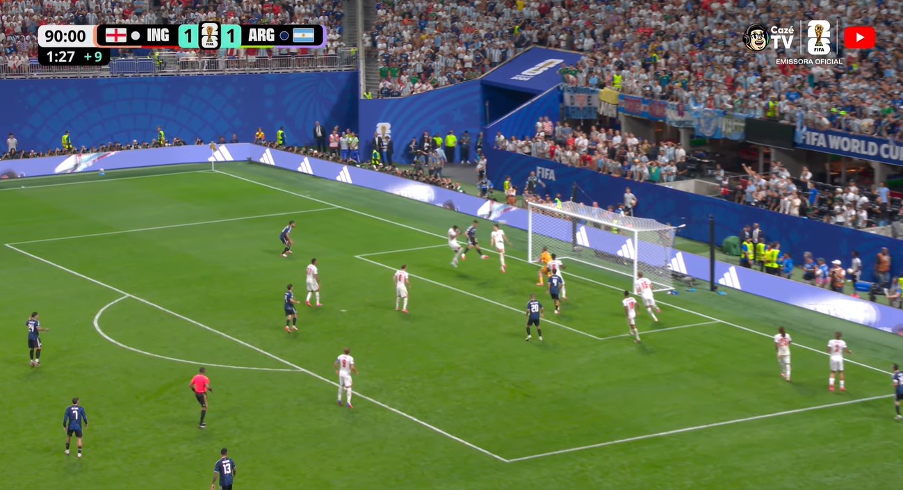 Argentina bate Inglaterra com virada incrível, repete 1986 e está na final da Copa
