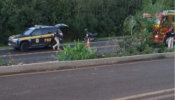 Motociclista fica gravemente ferido após colisão no distrito de Tatetos