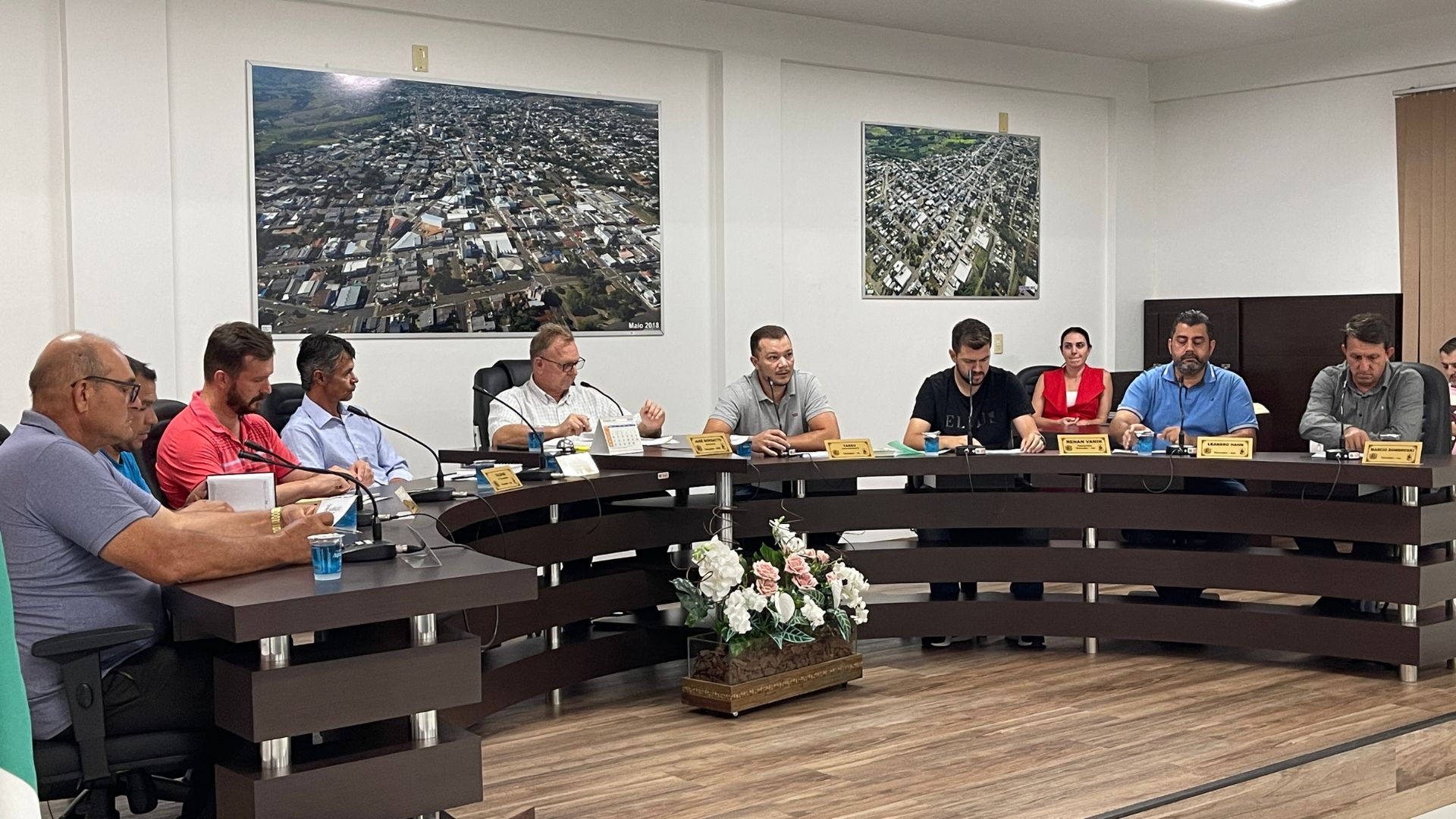 Vereadores nomeiam auditório em homenagem a Joaquim Edemar de Souza
